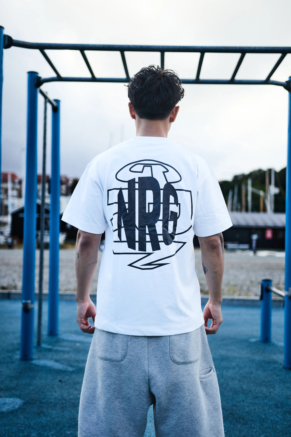 White Graphic Tee