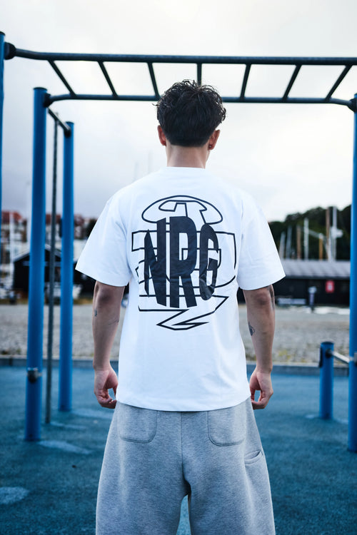 White Graphic Tee
