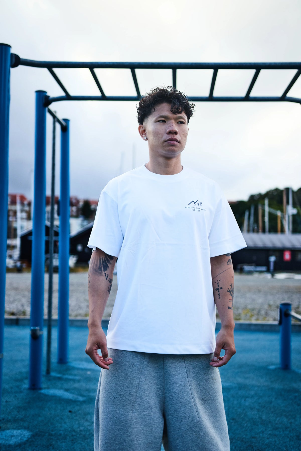 White Graphic Tee